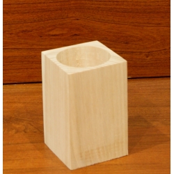 Kubek na długopisy , kredki itp.  6x6x10cm , pojemnik na biurko